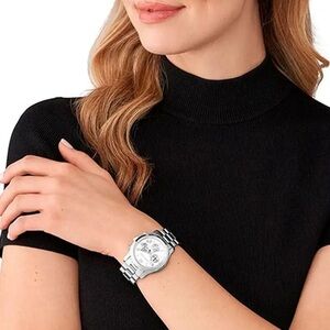 Michael Kors Silver Chronograph Women's Watch MK7325